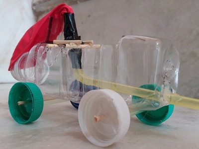 How to make a ballon car --  without motor