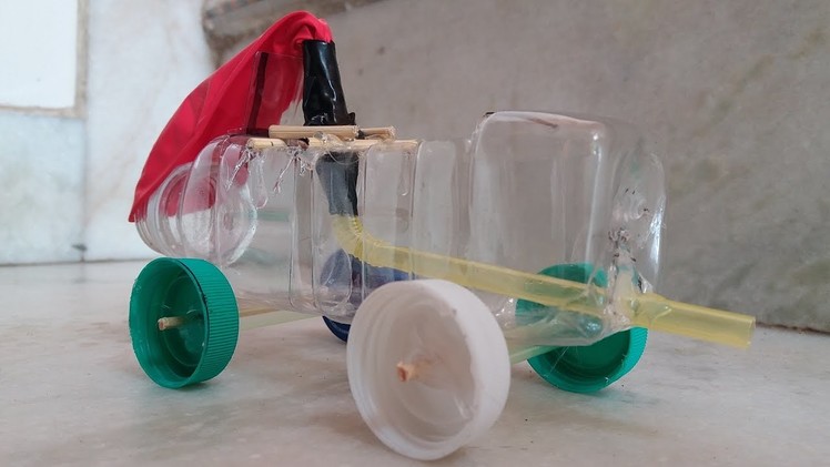 How to make a ballon car --  without motor