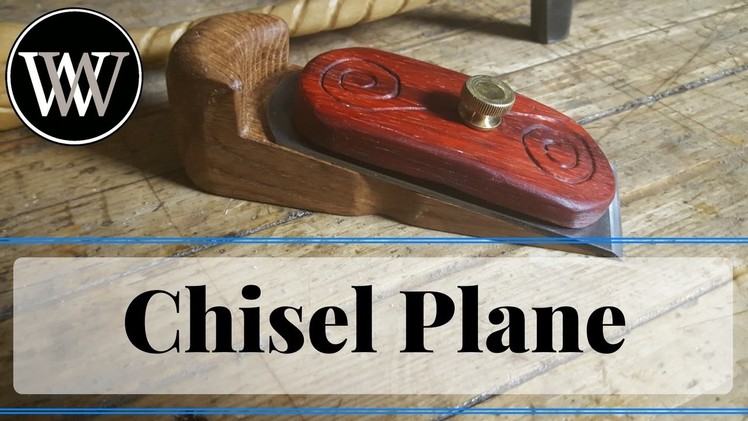How to Make a Chisel Plane WoodWorking Hand Tool Project