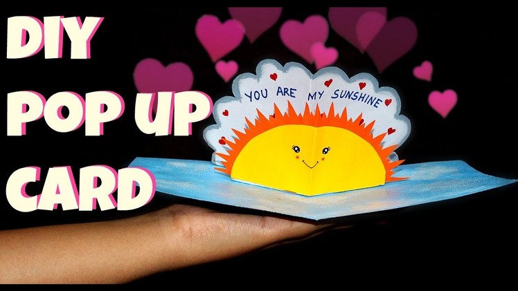 How to make a Creative Pop Up Card | Valentine's Day Special + Big Surprise !!!