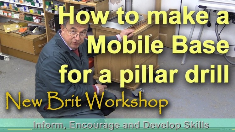 How to make a Mobile Base for a Pillar Drill