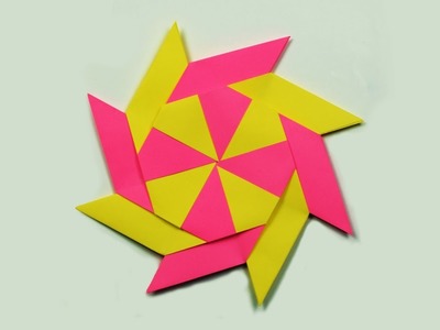 How to make a paper Transforming Ninja Star?