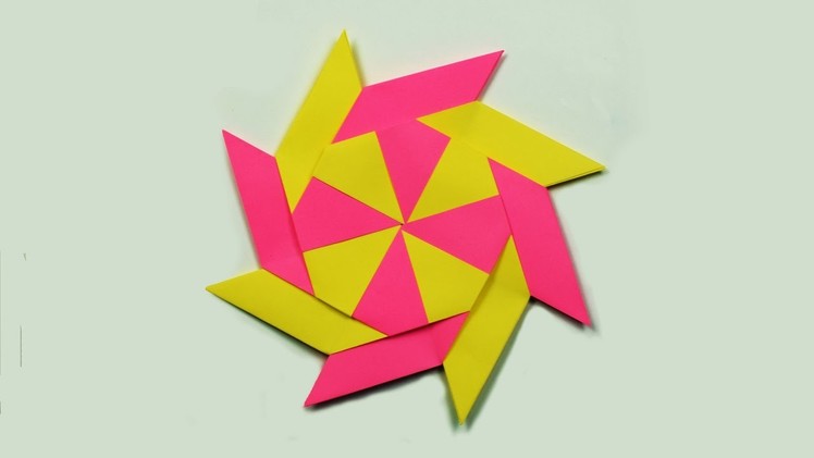 How to make a paper Transforming Ninja Star?