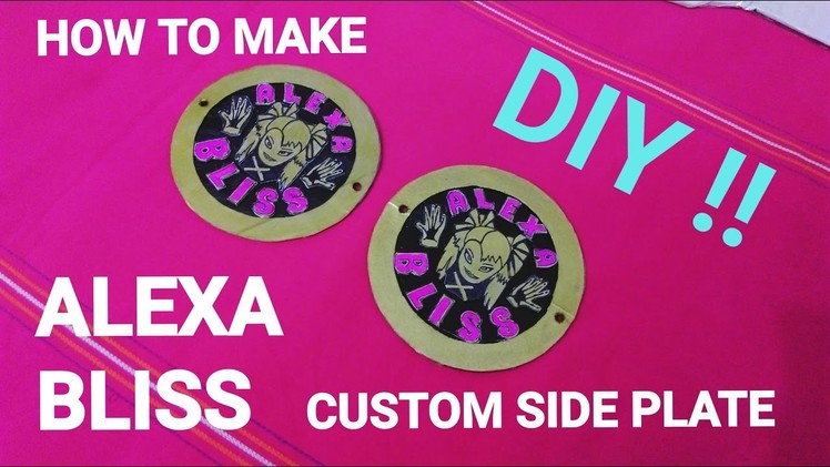 How To Make Alexa Bliss Custom Sideplates