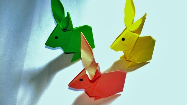 How to make an easy paper rabbit with Sokoun - Origami & Papercraft Tutorials- Cambodian making
