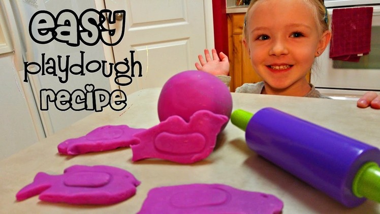 How to Make Playdough With Flour and Water - Easy DIY & Super Soft