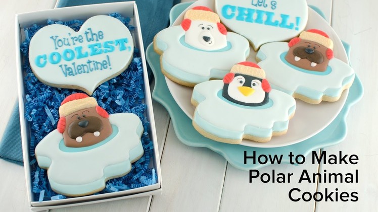 How to Make Polar Animal Cookies