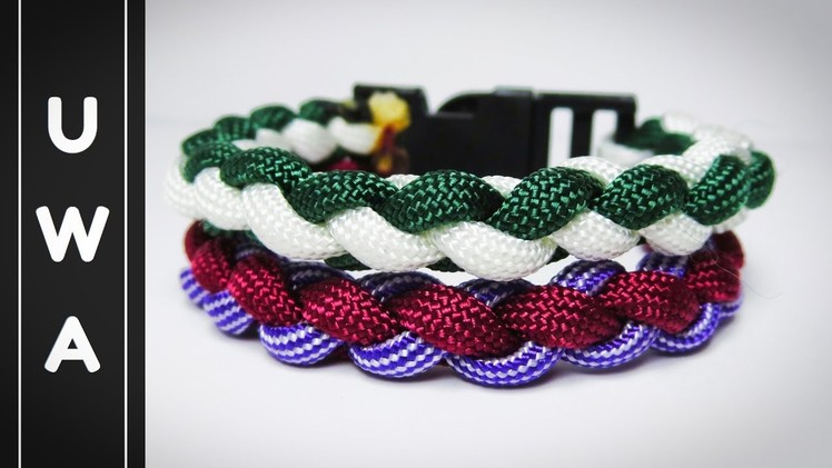 How to make The Double Round Four Strand Paracord Survival Bracelet