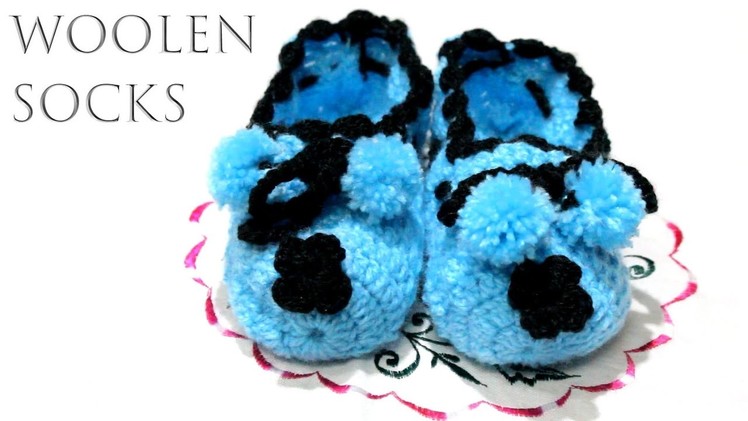 How to Make Woolen Socks. Crochet Socks - By Arti Singh