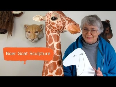 How To Sculpt An Animal Portrait  - Boer Goat, Part 1