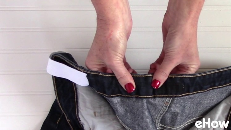 How to Take in the Waist on a Pair of Jeans