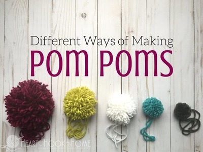 How to Use Clover Pom Pom Makers