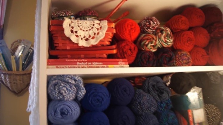 Knitting Room Tour