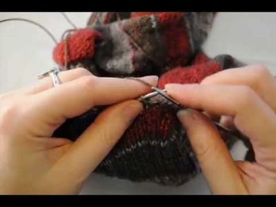 Knitting Socks Toe-up, In the Round, Two at a Time
