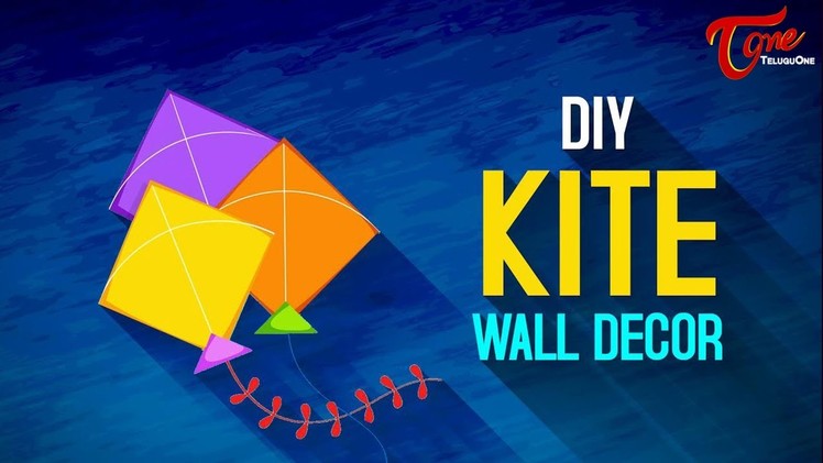 Makar Sankranthi Special | How to Make A Decorative Paper Kite