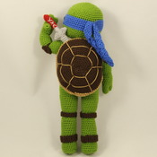 Ninja Turtles Leonardo Amigurumi Crochet Pattern