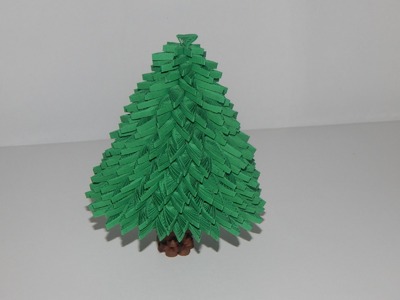 3D quilling Christmas Tree  sculpture
