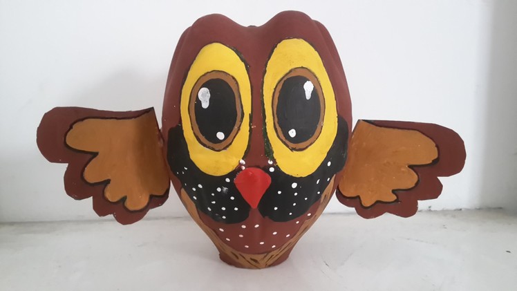 Best out of waste owl