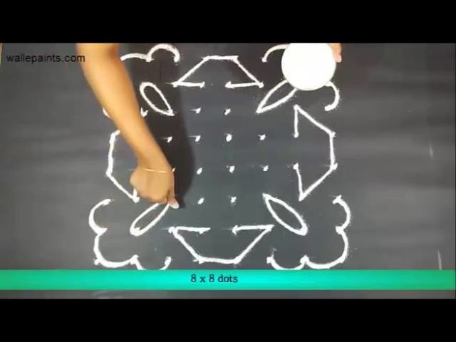 Best Simple Rangoli Designs With Dots Step By Step For Diwali