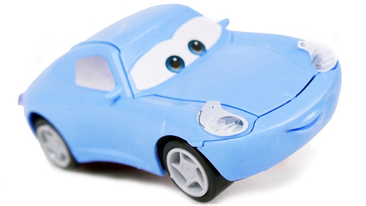 CARS FOR KIDS: Sally Model Kit Zvezda, Car from Disney Pixar Cartoon Cars Toys