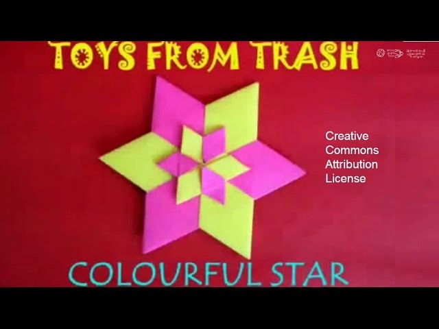 Colourful Star | Bhojpuri | Origami Fun