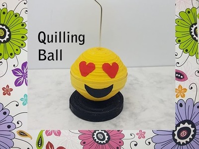 Come fare una sfera - How to make a quilling ball - Quilling tutorial