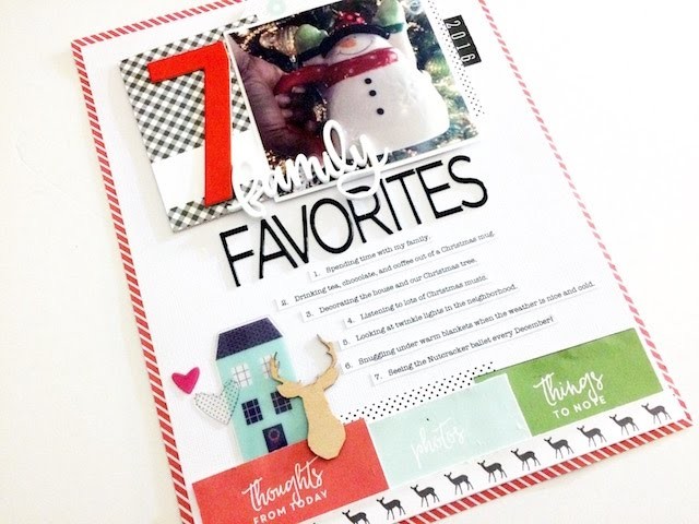 Day 7: Tis the Season - 12 Days of Holiday Scrapbooking w. Audrey Yeager