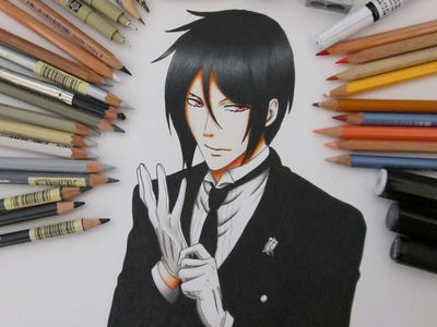 Drawing Sebastian Michaelis || Black Butler 黒執事