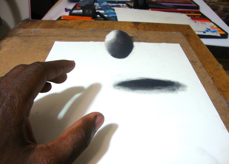 Easy Way to Draw a 3D Floating Ball