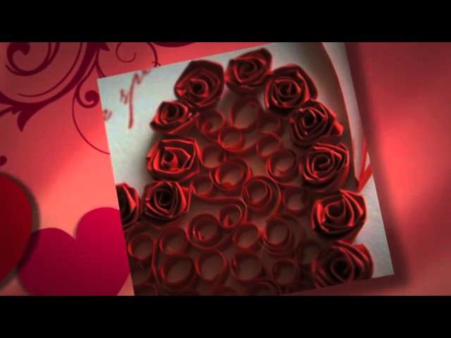 Handmade Valentine Cards - Quilling Patterns