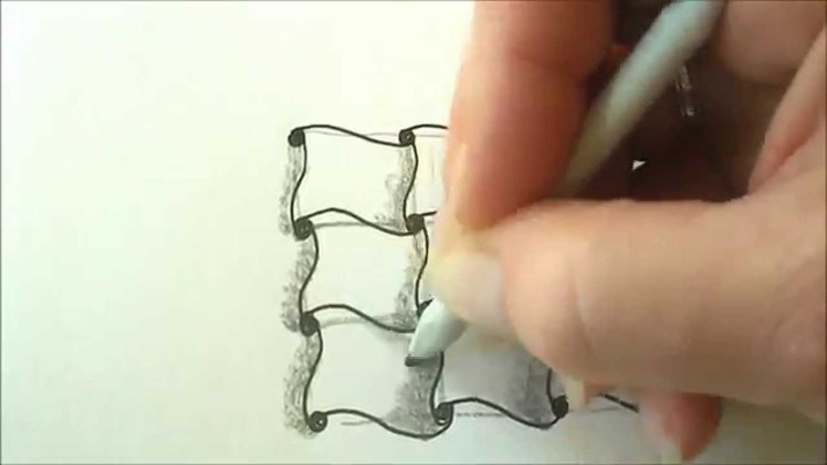 How to draw tanglepattern Cadent