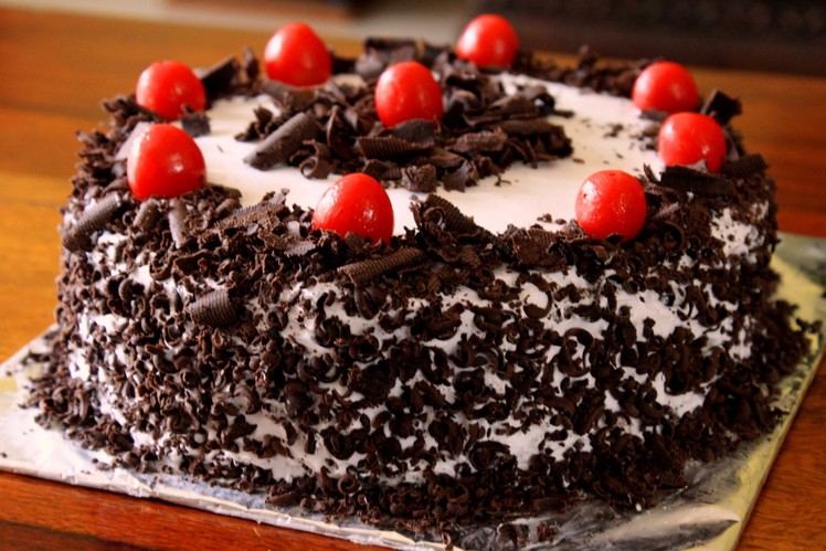 How to make BLACK FOREST cake Without Oven Easily (Home Made)
