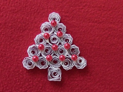 How to Make Quilling Christmas Tree Ornament