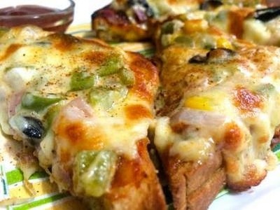 Inside - Out Sandwich Pizza