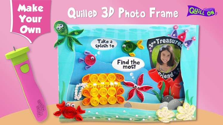 Make Your Own Quilling Photo Frame