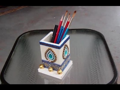 Making of a pencil.pen holder