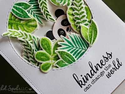 Peek A Boo Panda Kindness Card