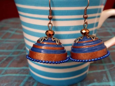 Quilling design - ear rings