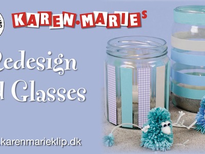 Redesign Old Glasses with Paperstrips - Karen Marie Klip