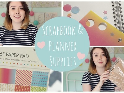 Scrapbooking and Planner Supplies! | Hobbycraft Haul