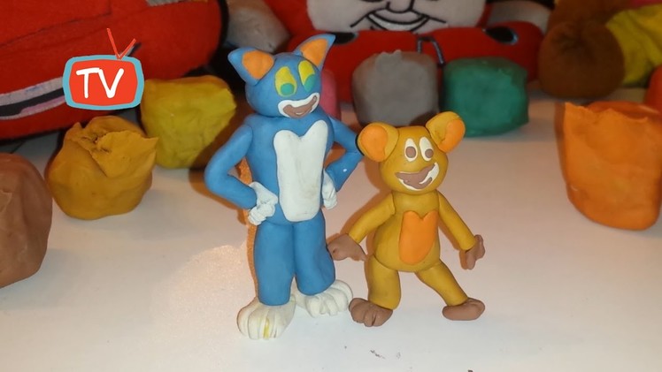 Tom And Jerry - Made By Modeling Clay - Creative Kids Ideas