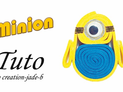 Tuto Quilling. Bandes Mousse - Minion !