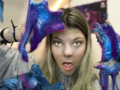 COOLEST DIY GALAXY SLIME EVER!!