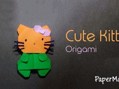 Cute Hello Kitty Origami | PaperMade | DIY