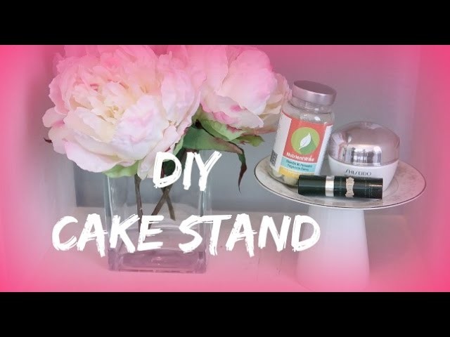 DIY CAKE STAND, Arts & Crafts