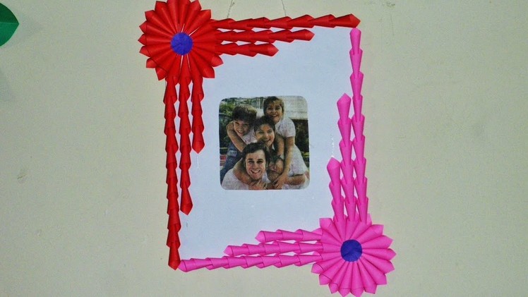 DIY EASY ( Photo Frame. Gift Idea ) Made with ONLY PAPER | Art Strategy |