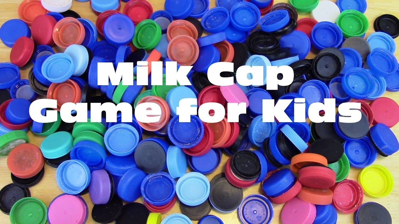 Diy Milk Cap Game For Kids Easy Cheap Eco Friendly