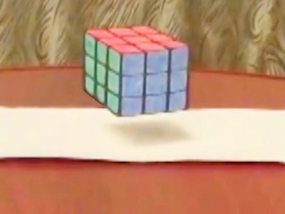 Floating Cube - 3D Trick Art on Paper