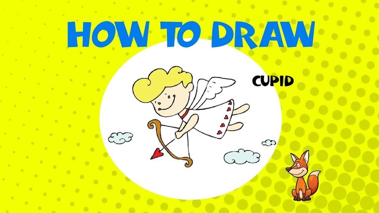 How to draw Cupid - STEP BY STEP - DRAWING TUTORIAL