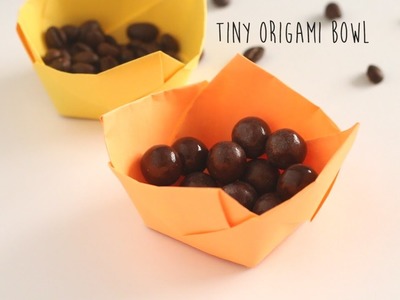 How to Fold: Origami Tiny Box